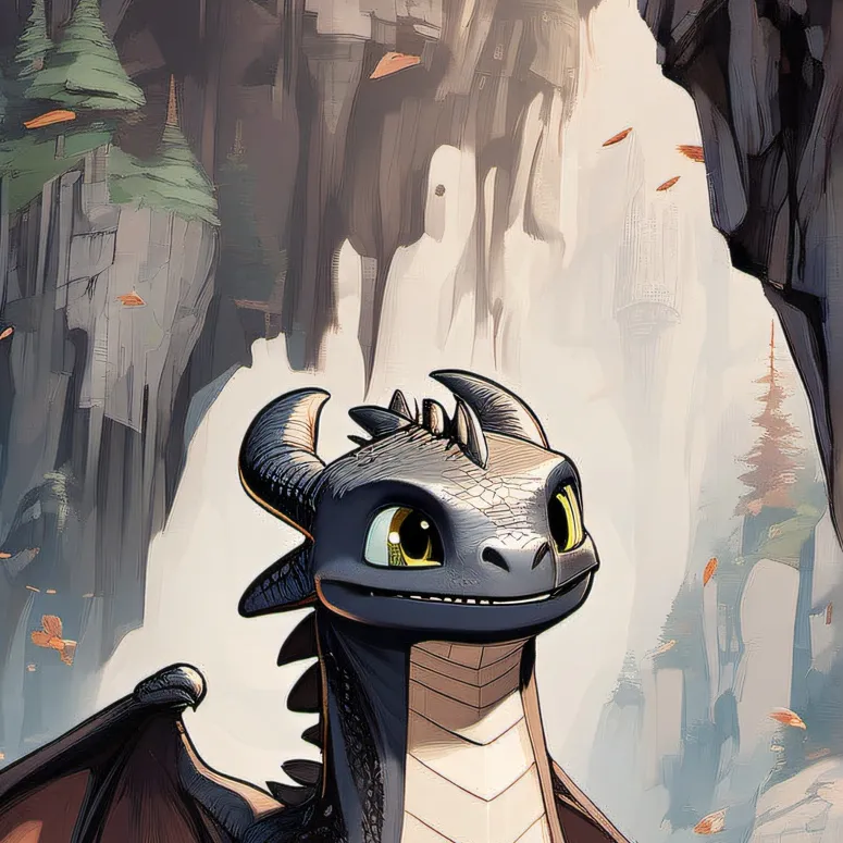 chat with ai character: Toothless 