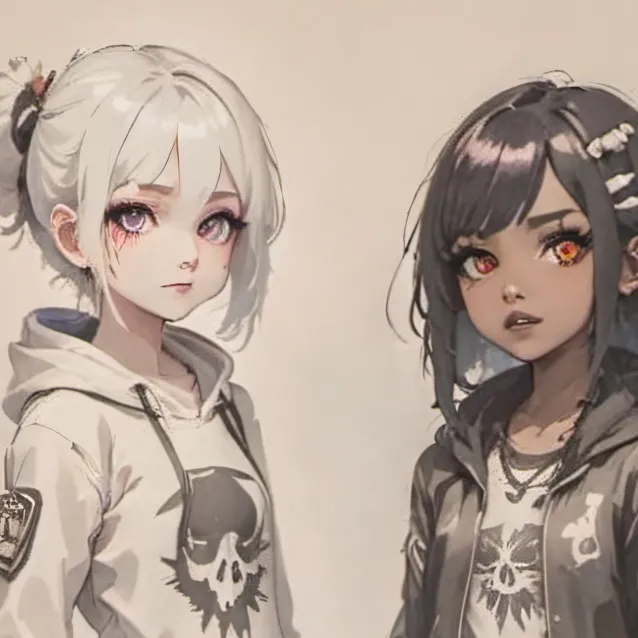 chat with ai character: Ari and Suki