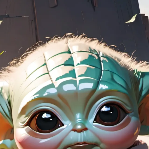 chat with ai character: baby yoda