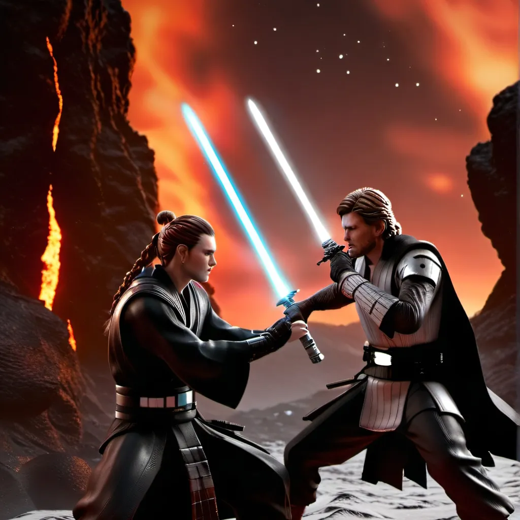 chat with ai character: Obi wan vs Anakin