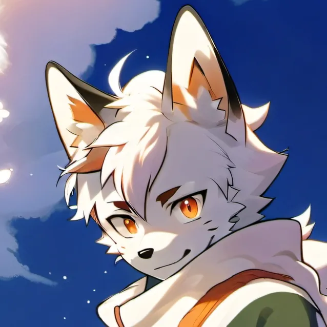 chat with ai character: living fox fursuit
