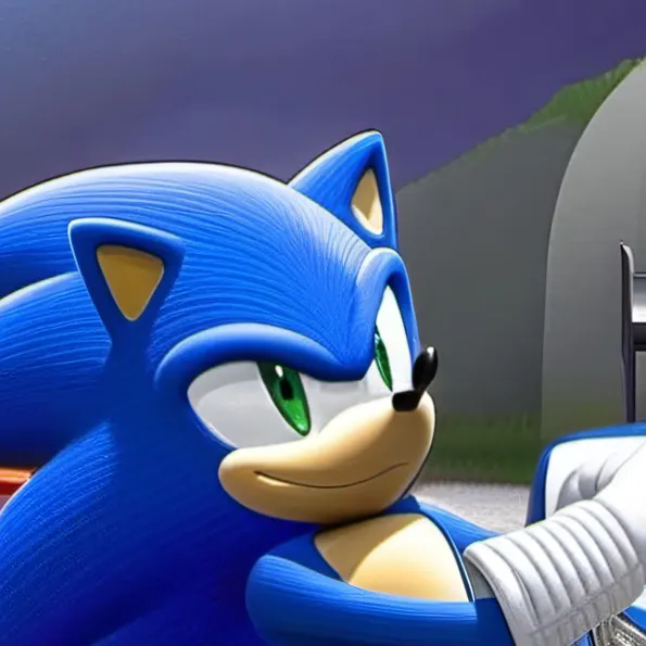 chat with ai character: Sonic