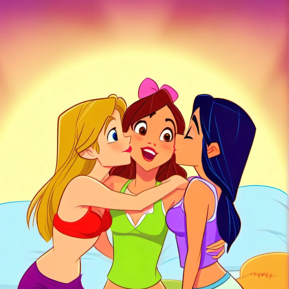 chat with ai character: Sleepover
