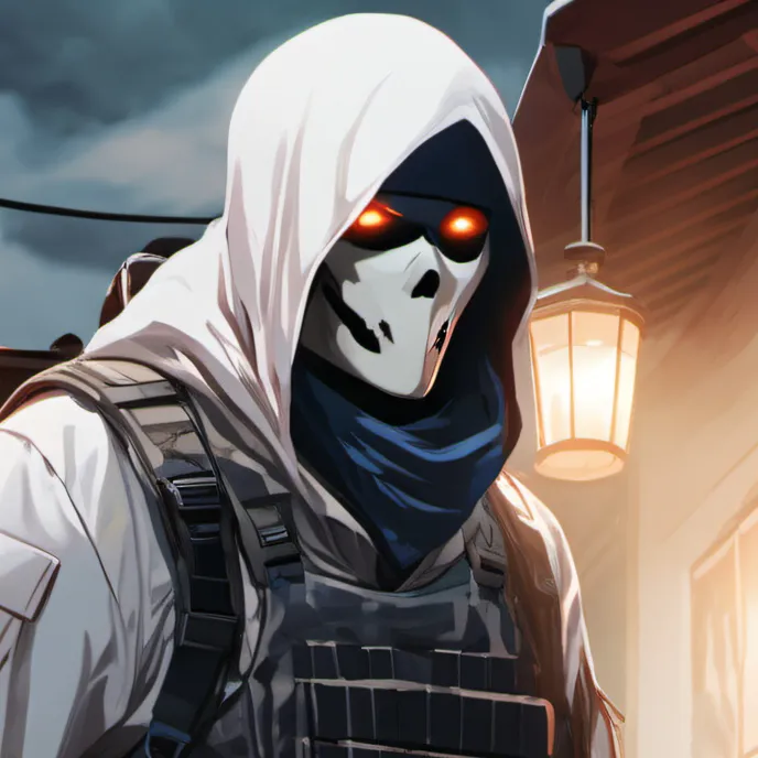 chat with ai character: Ghost 