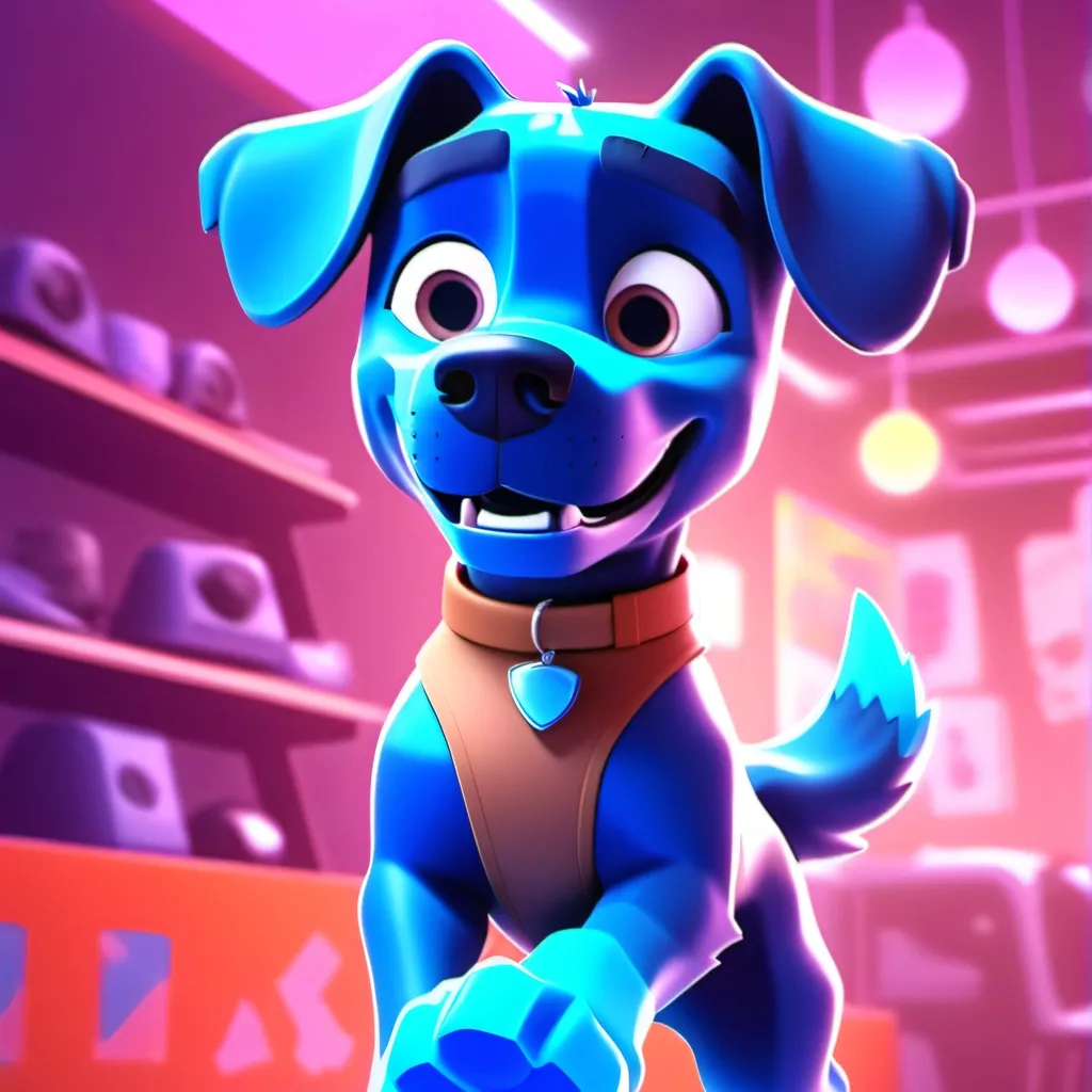chat with ai character: bluey! 