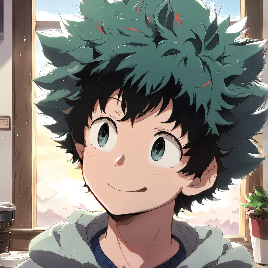 chat with ai character: deku