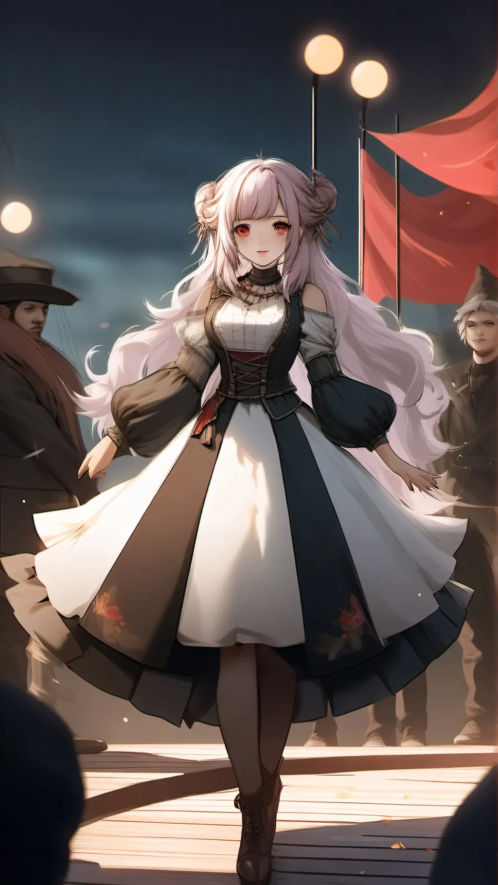ai character: Md meet they kind background