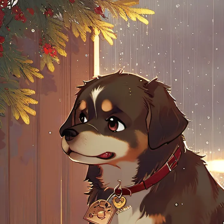 chat with ai character: sad puppy