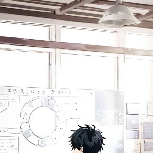 chat with ai character: mha test for class