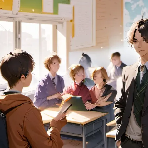 chat with ai character: mha classroom :>