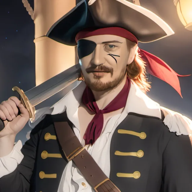 chat with ai character: Long John Silver