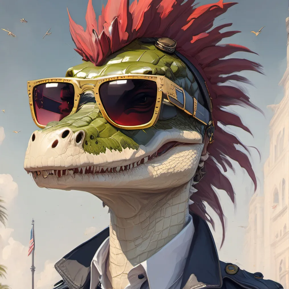 chat with ai character: Monty gator