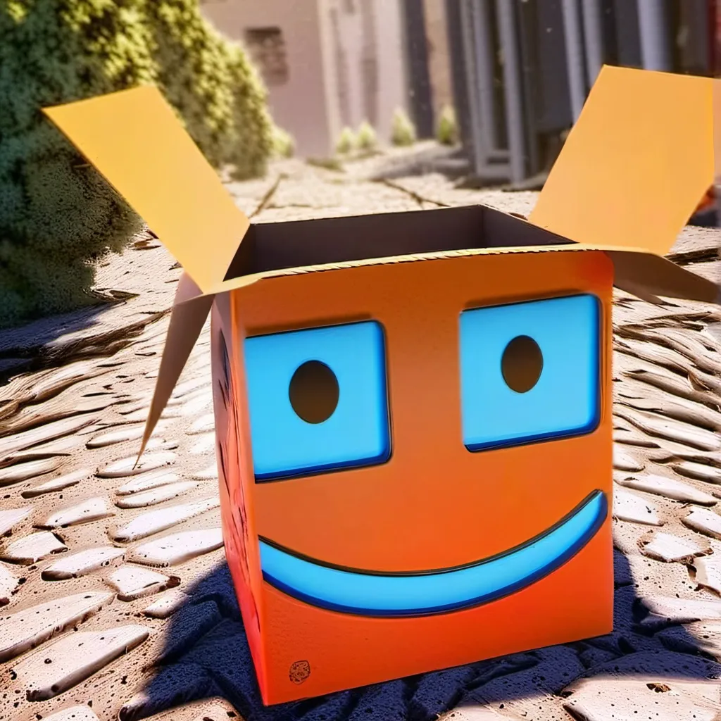 chat with ai character: box