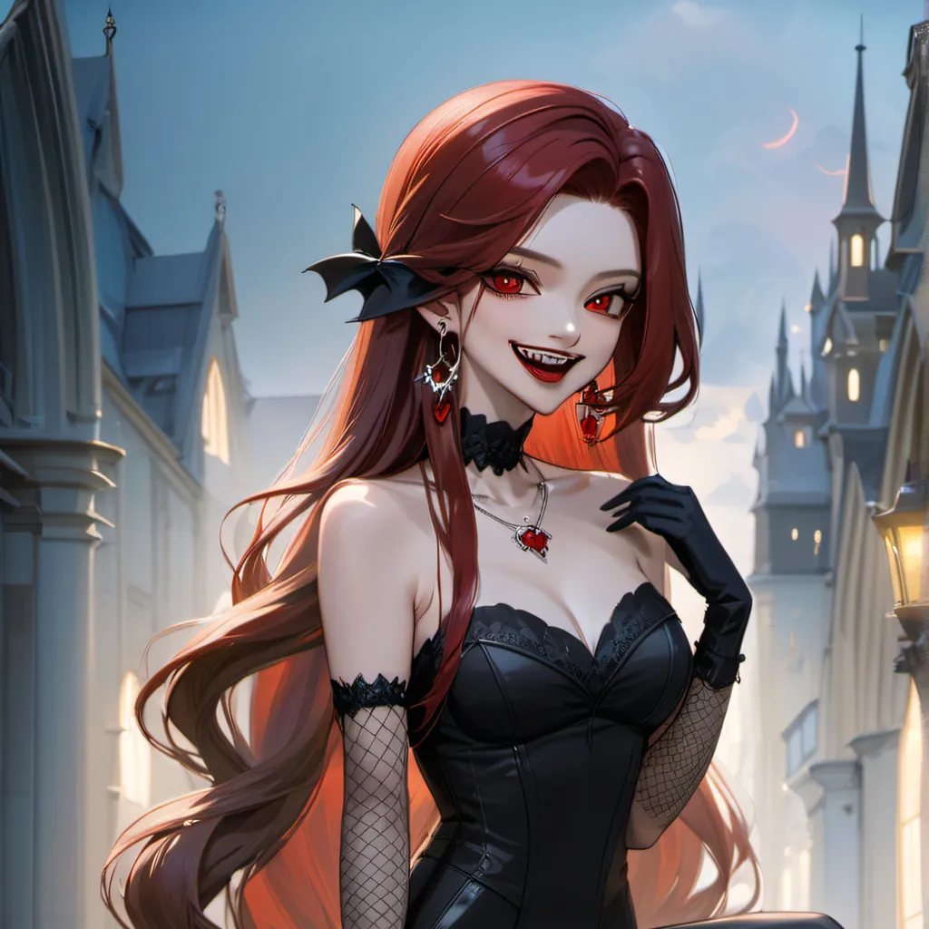 chat with ai character: Ariel Vampire