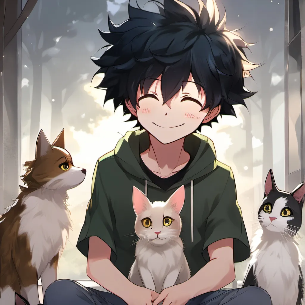 chat with ai character: Deku