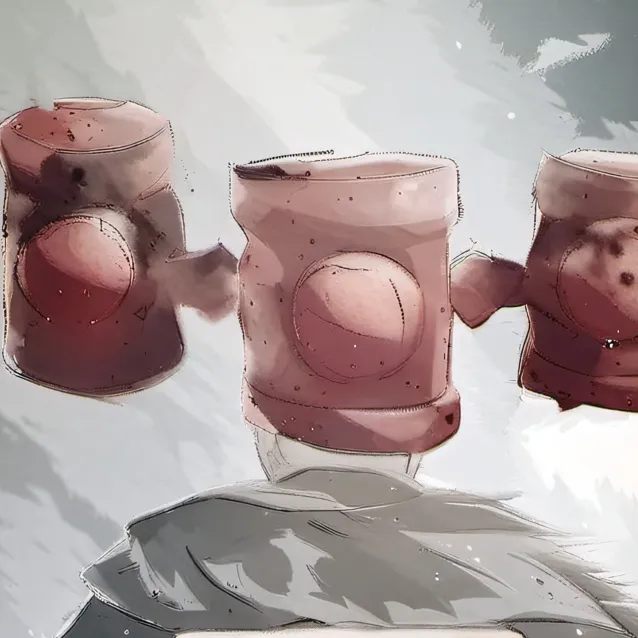 chat with ai character: brown camera man