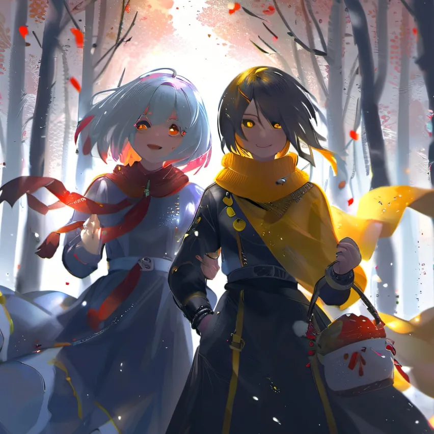 chat with ai character: Frisk and Chara 