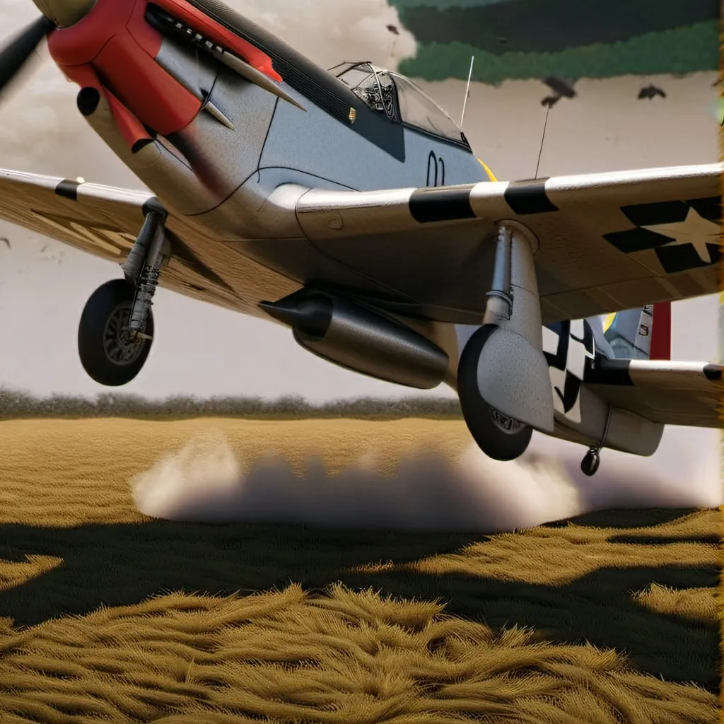 chat with ai character: Female P51 Mustang