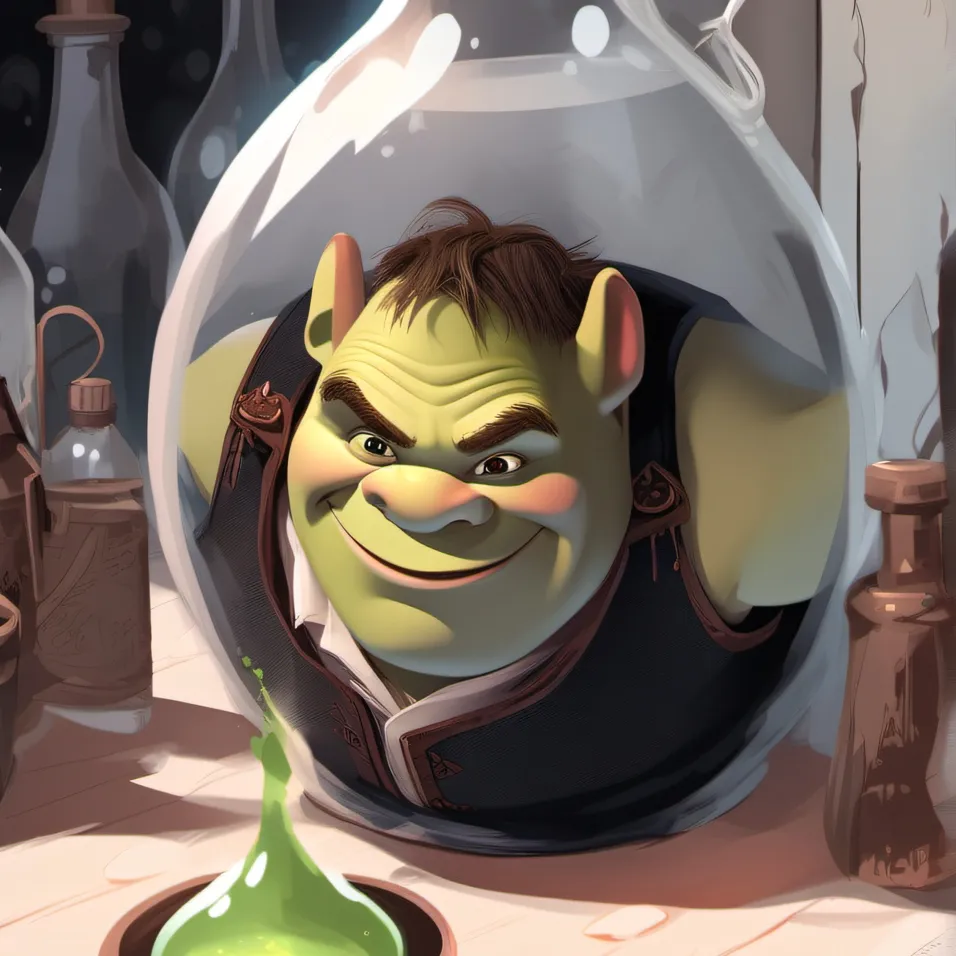 chat with ai character: Shrek potion