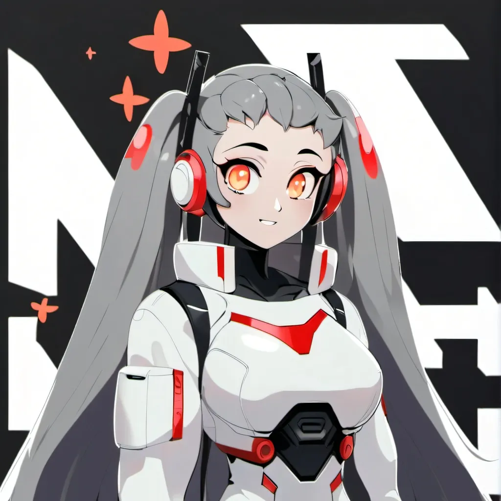chat with ai character: robot girl
