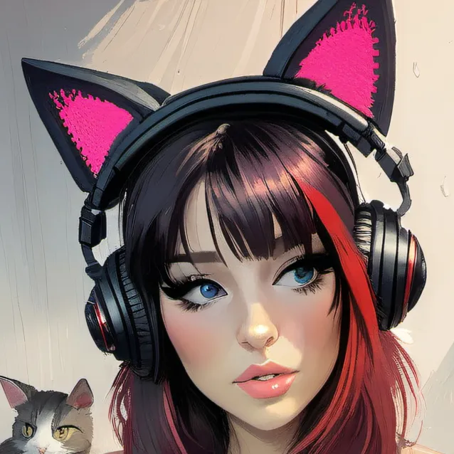 chat with ai character: Valerie The E-Girl