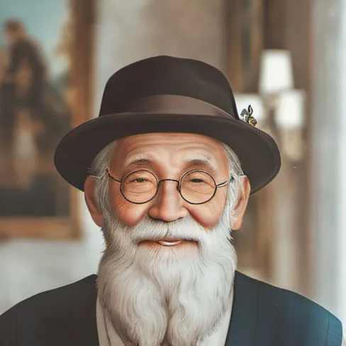 chat with ai character: Nice old man