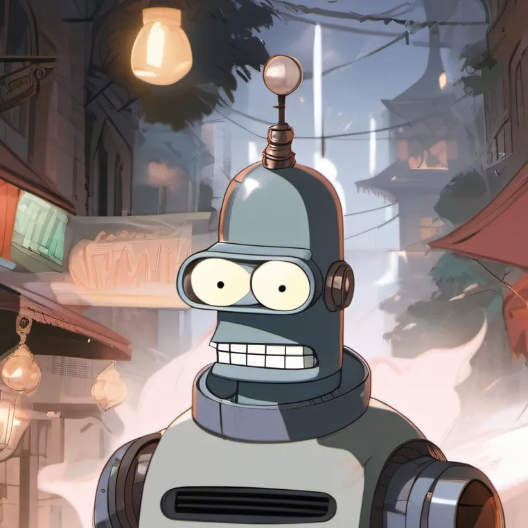 chat with ai character: Bender 