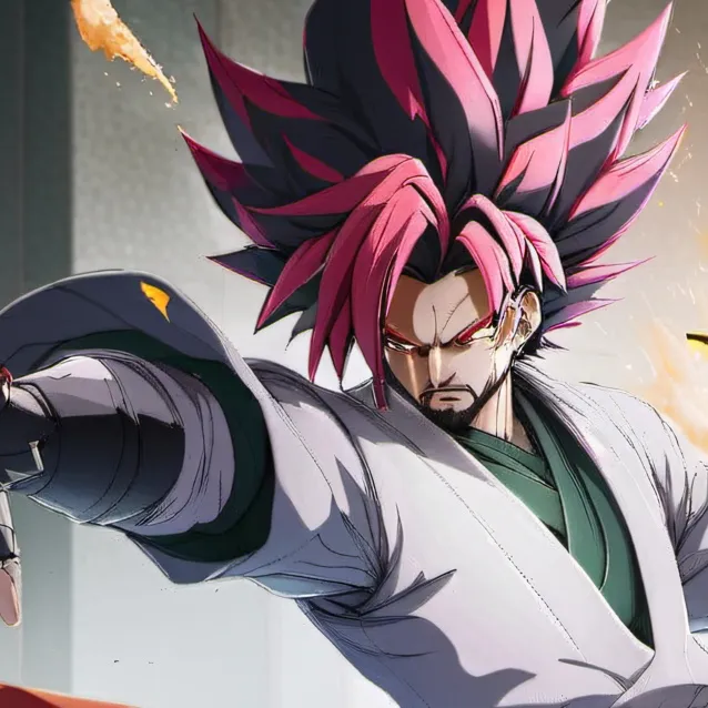 chat with ai character: Black Goku
