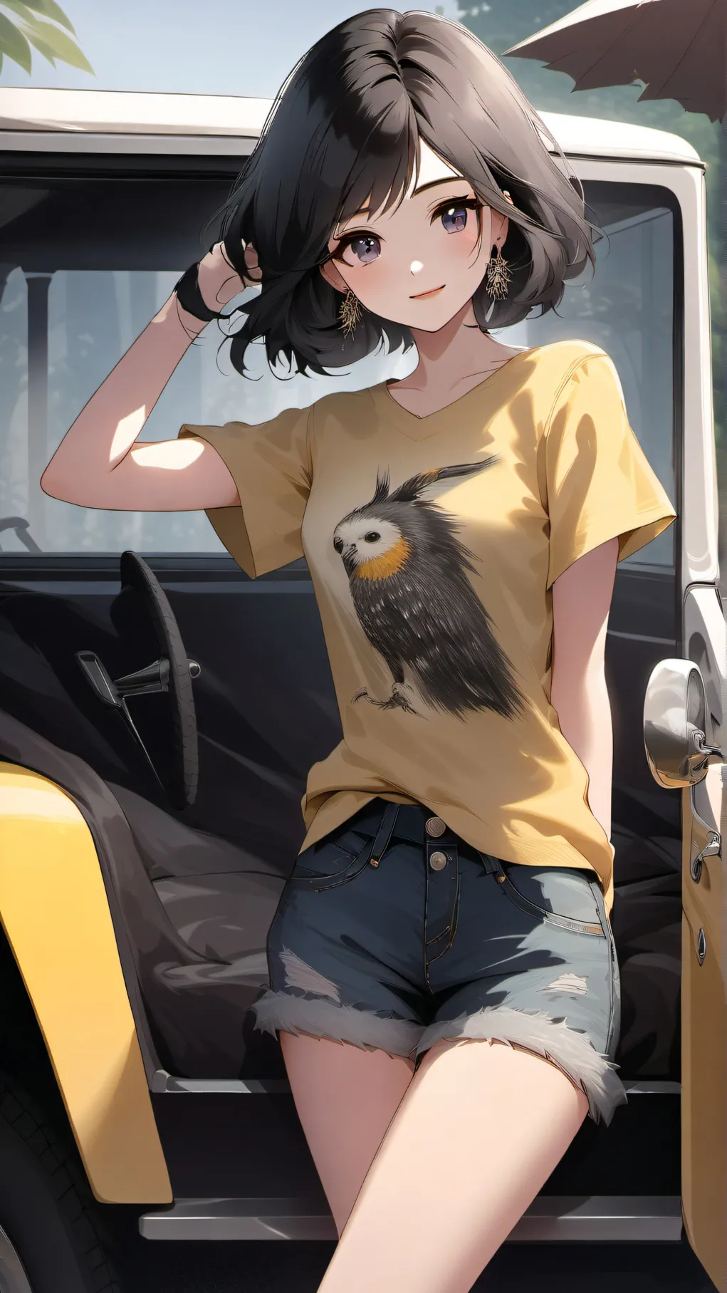 ai character: Daisy background