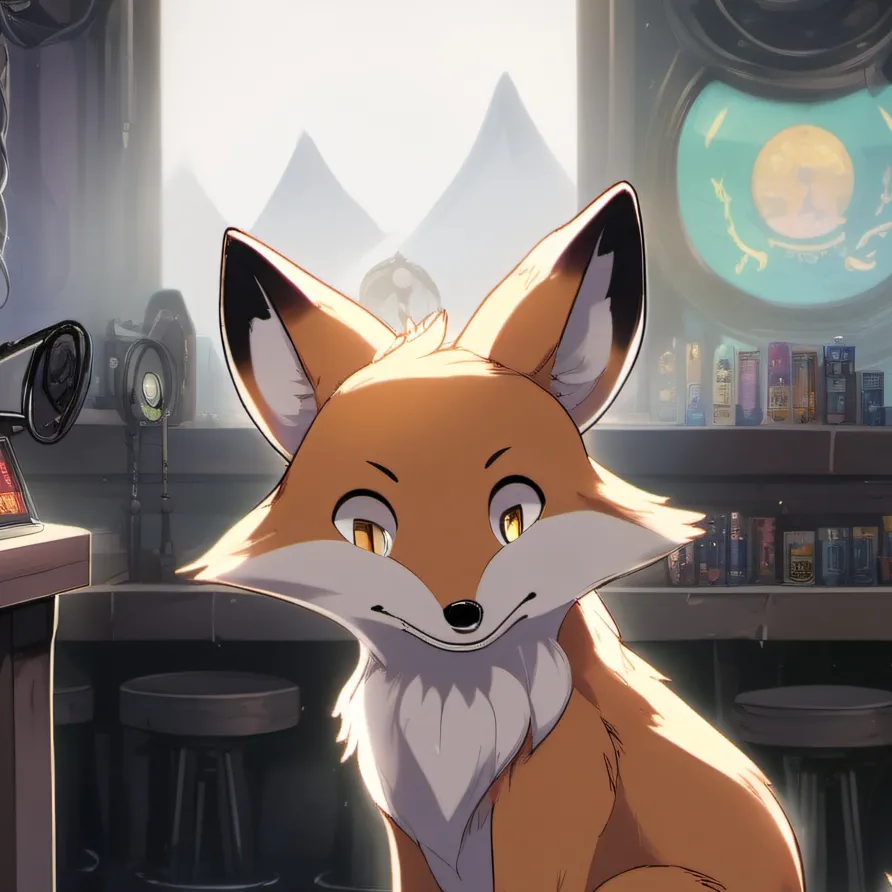 chat with ai character: sleepy foxy