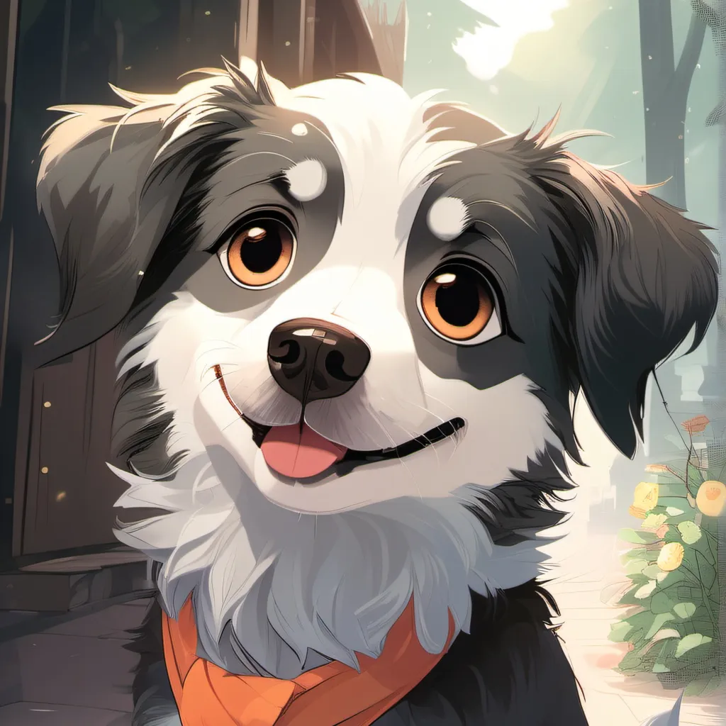 chat with ai character: cute dog