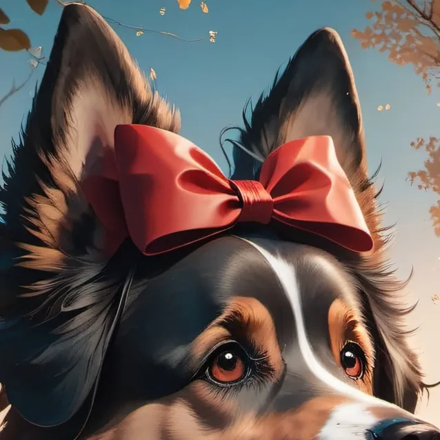 chat with ai character: dog christmas!!