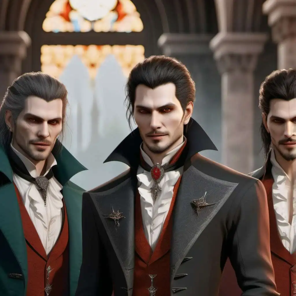 chat with ai character: 3 Vamps mate