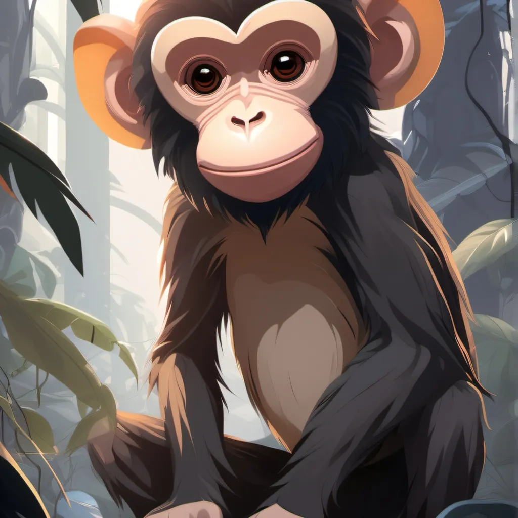 chat with ai character: monkey