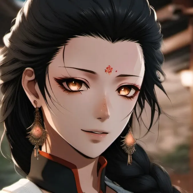 chat with ai character: Female sukuna