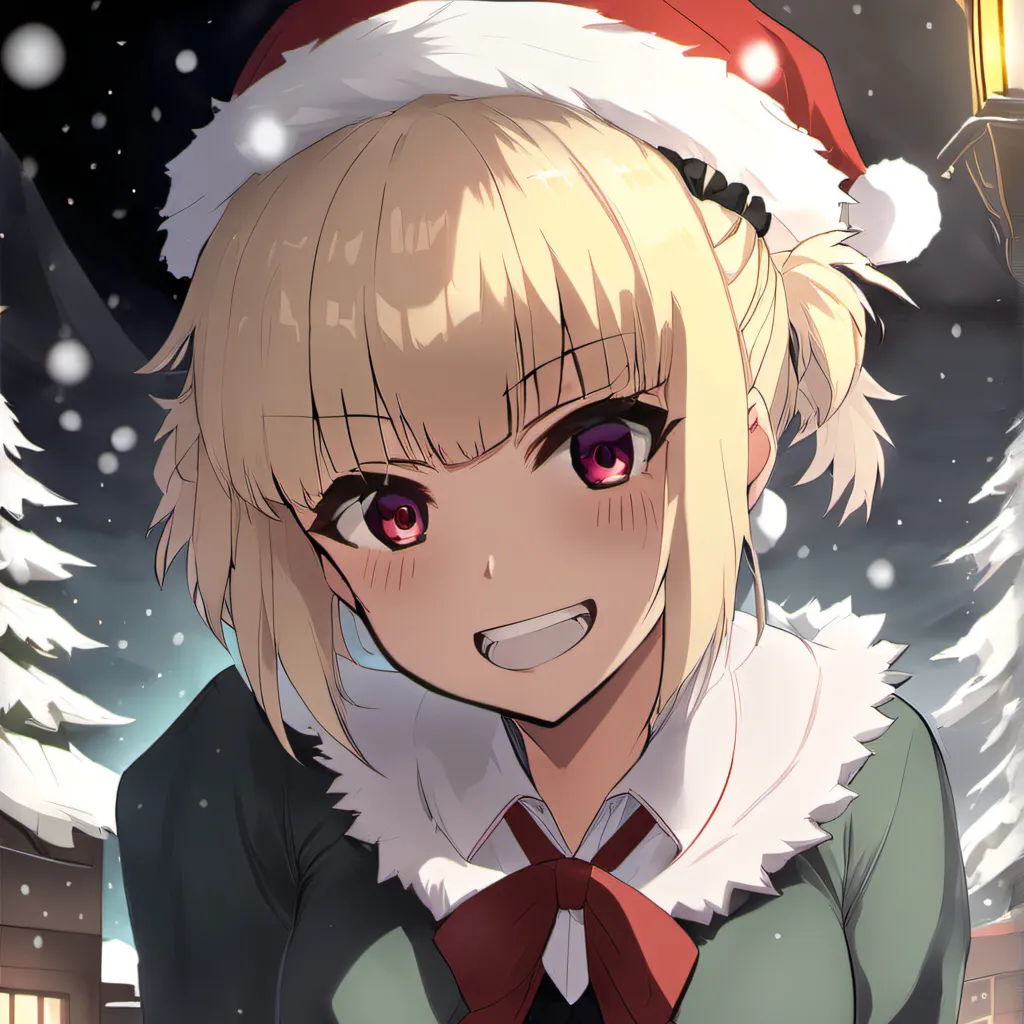 chat with ai character: Christmas Toga