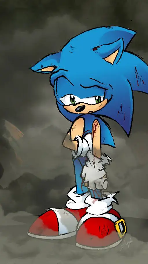 ai character: Sonic background