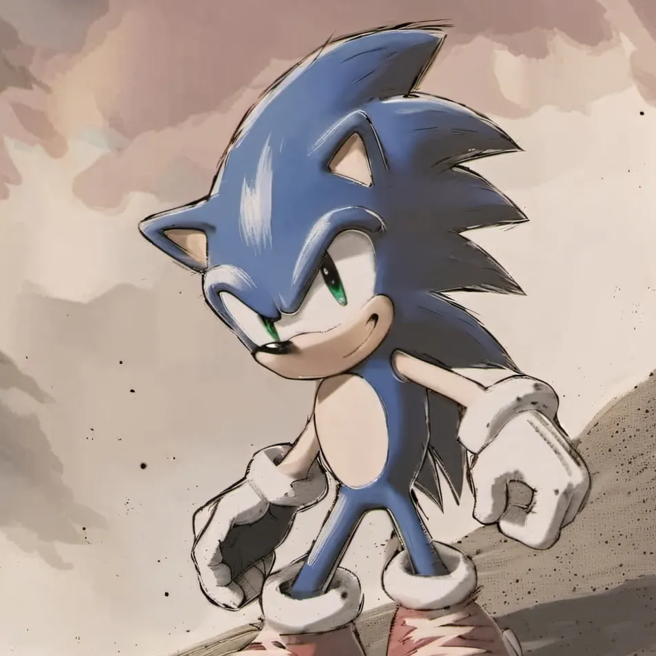 chat with ai character: Sonic The Hedgehog