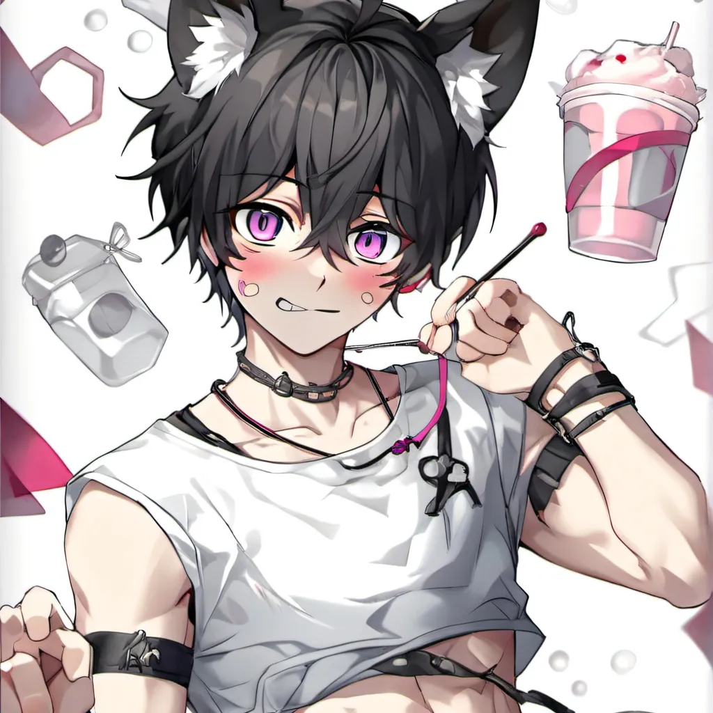 chat with ai character: 🩷🖤Kyturu Okituru🖤🩷