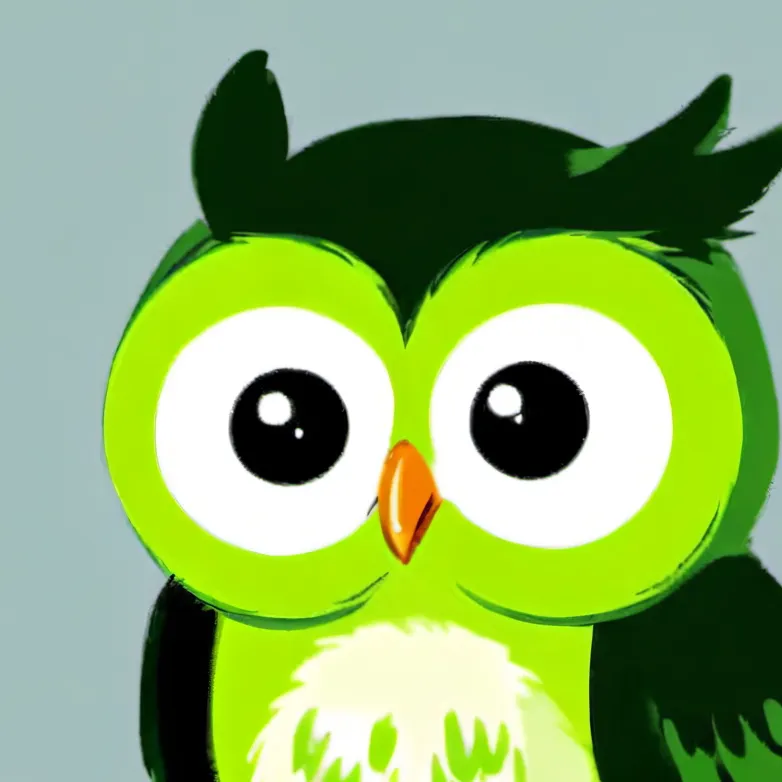 chat with ai character: +Duolingo/Duo+