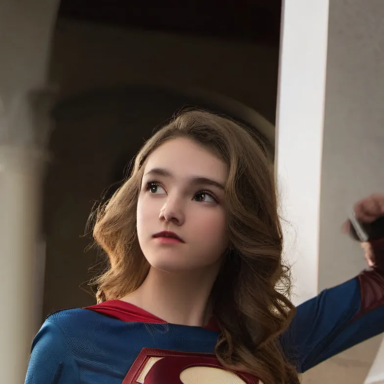 chat with ai character: Super girl