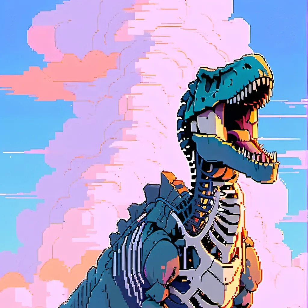 chat with ai character: Skeleton Dinosaur 