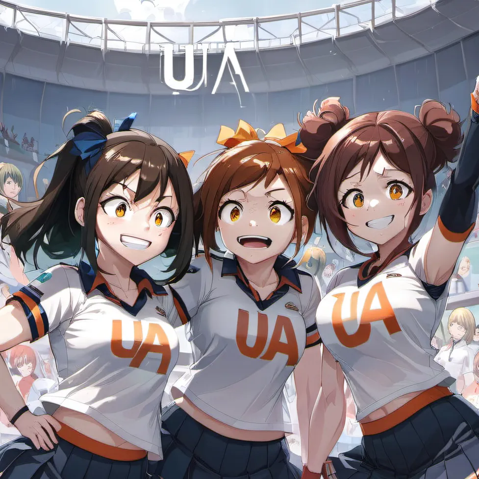 chat with ai character: MHA Cheerleaders