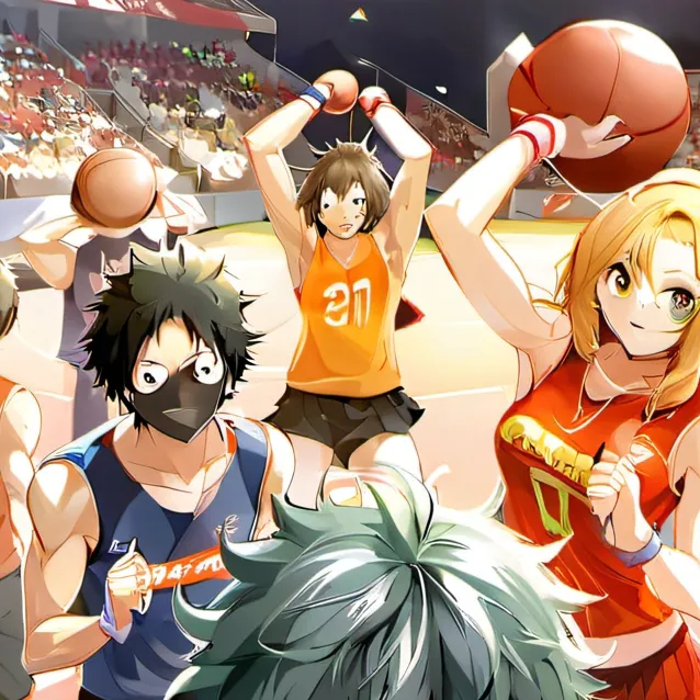 chat with ai character: UA sports festival