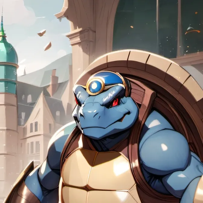 chat with ai character: glacian-blastoise