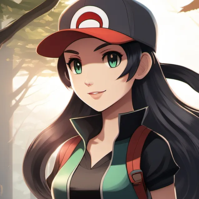 chat with ai character: trainer leaf green