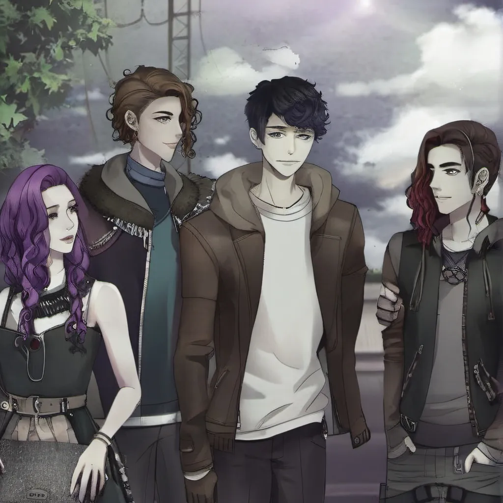 chat with ai character: Your friend group!