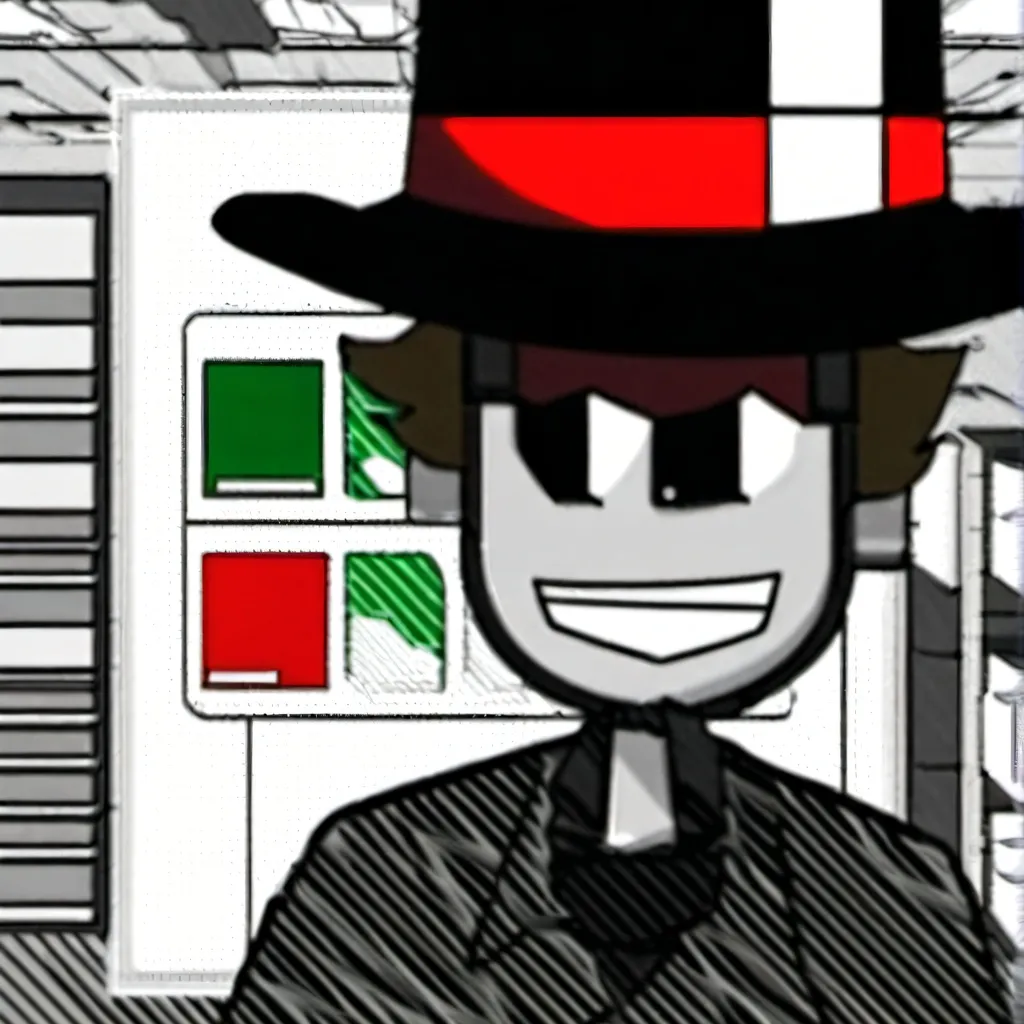 chat with ai character: black hat
