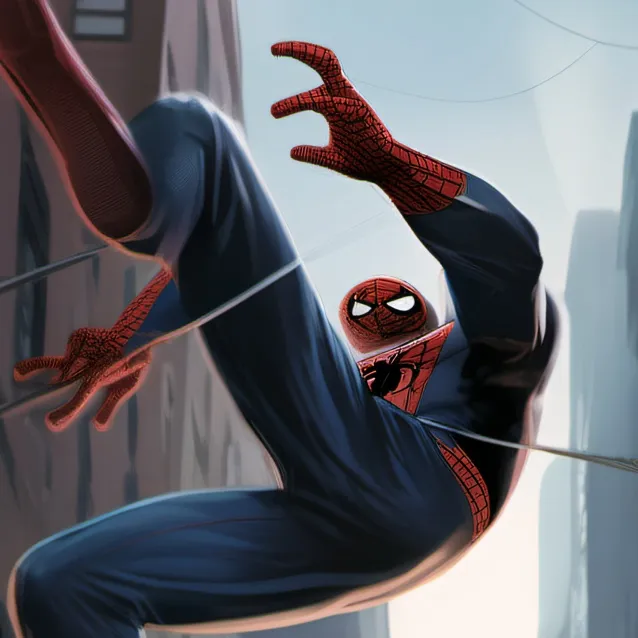 chat with ai character: spooder man