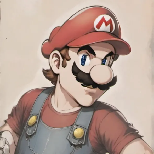 chat with ai character: mario